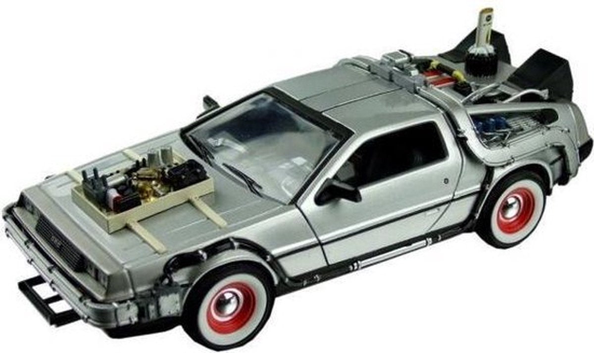 Welly back to the future iii diecast model 1 24 '81 delorean lk coupe