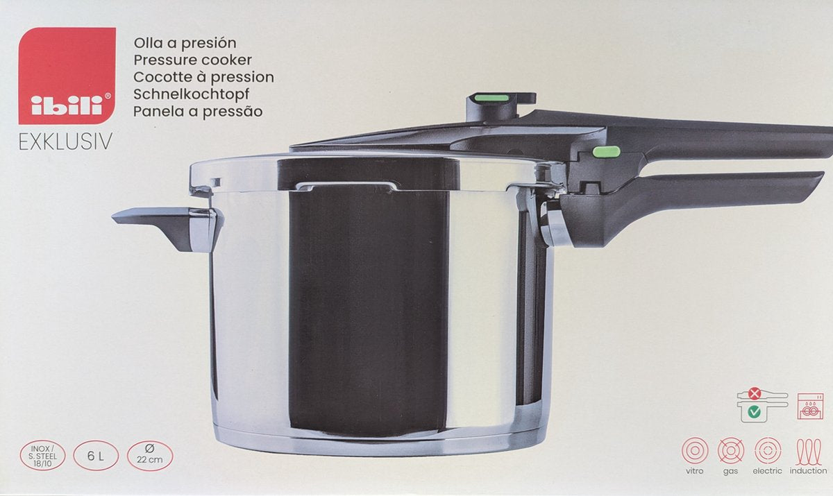 Ibili snelkookpan 6 liter