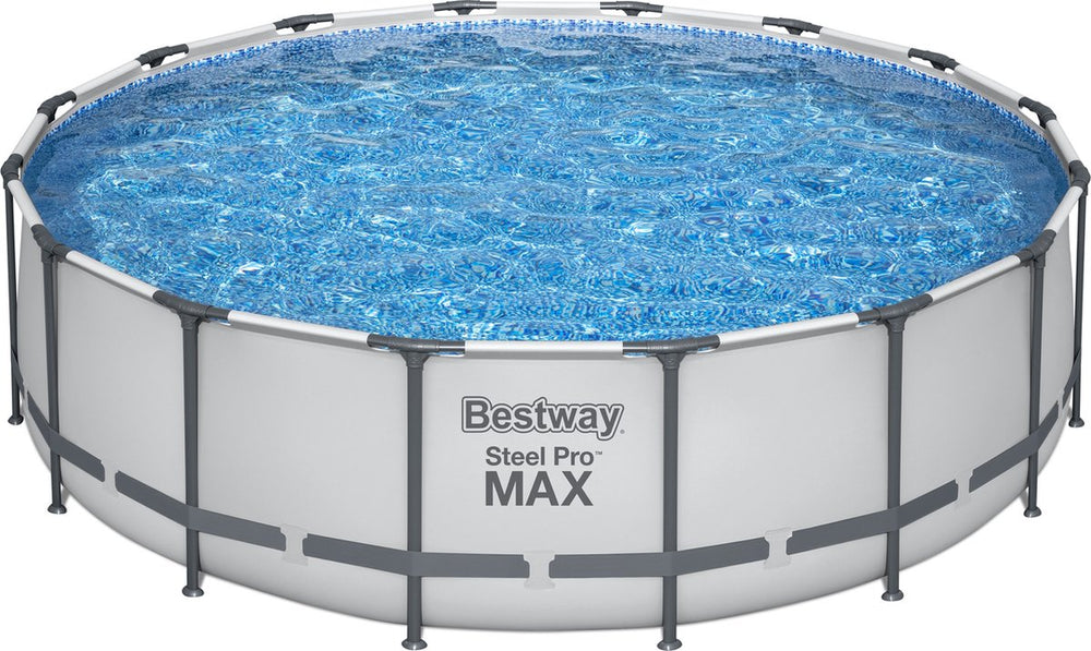 Bestway steel pro max rond bovengronds zwembadset 4,88 m x 1,22 m