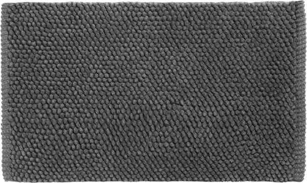 Differnz popcorn badmat 50x80cm antraciet