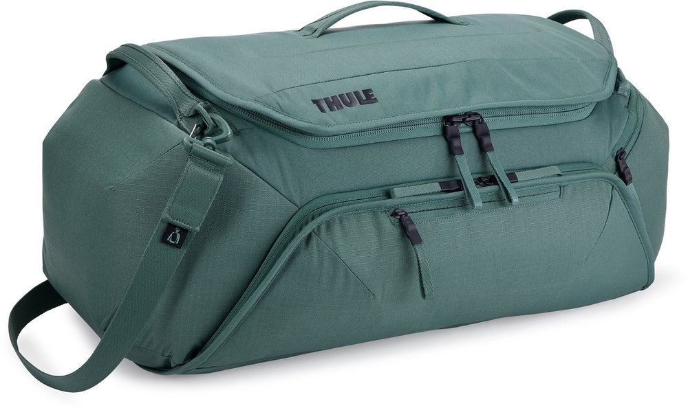 Thule roundtrip bike duffel 55l - fietsuitrusting tas hazy green