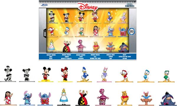Jada toys disney nano wave 1 verzamelfiguren, 18st.