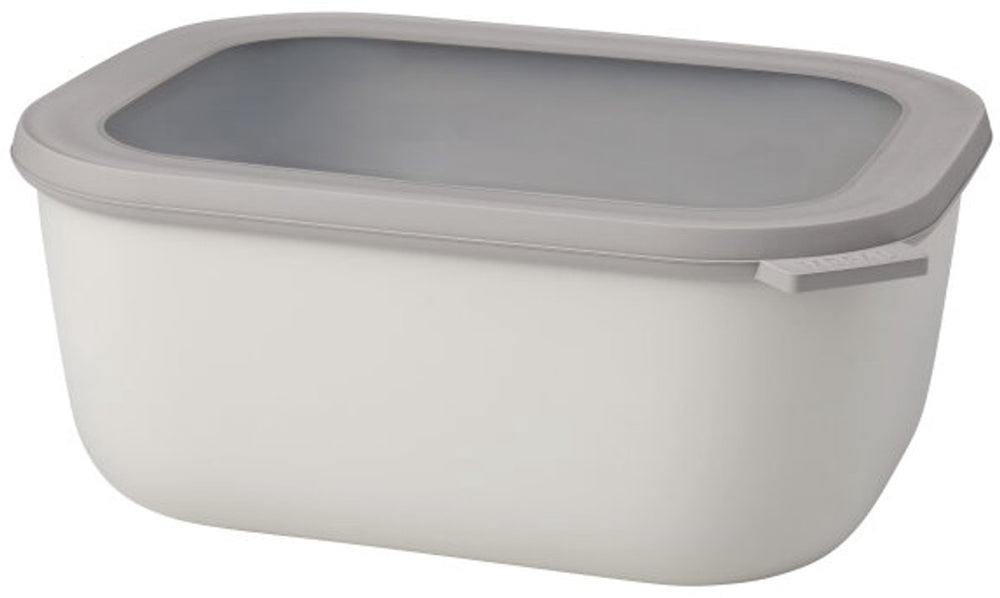 Mepal - multikom cirqula vershouddoos - 3000 ml - rechthoekig - nordic white