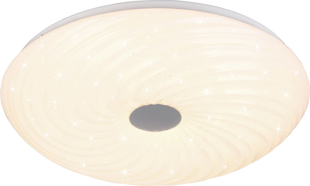 Rl live your light reality gravity - plafondlamp - wit - incl. 1x smd 22w - geintegreerde dimmer - lichtkleur verstelbaar - afstandsbediening