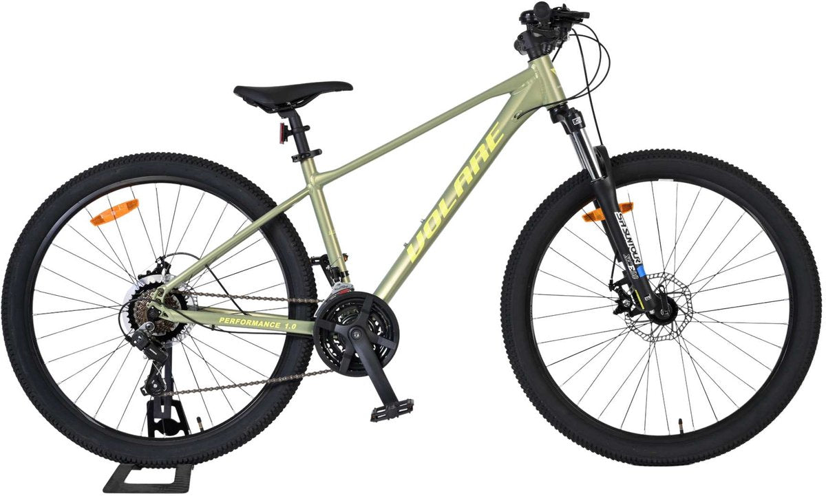 Volare x-trail mtb – jongens – 27,5 inch - xs – groen – 21 speed