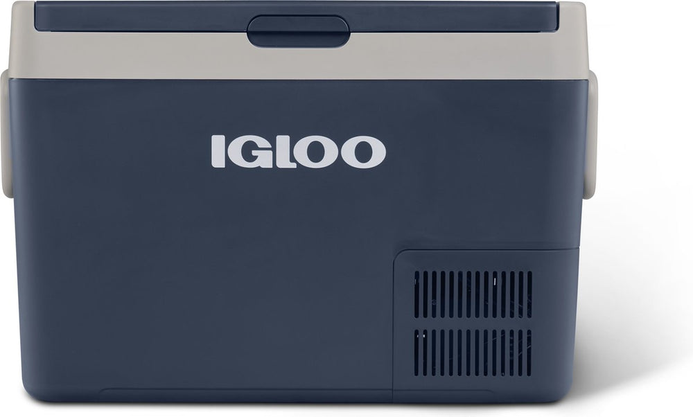 Igloo icf 60 compressor koelbox - 59l - 12 24 230v - blauw - wit