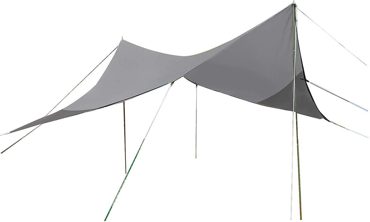 Bo-camp - tarp - travel ruit - 4-hoekig - 4x4 meter