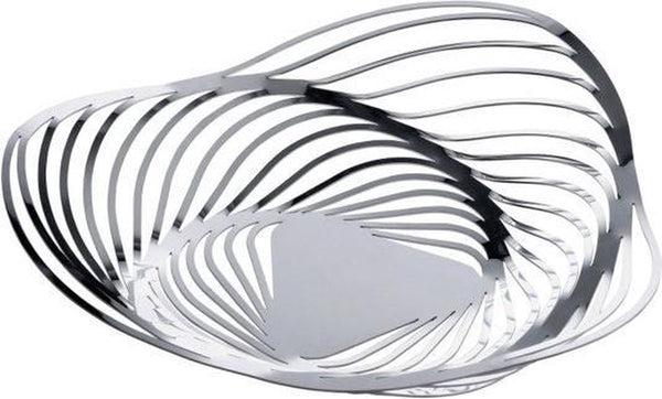Alessi trinity basket stainless steel 33cm