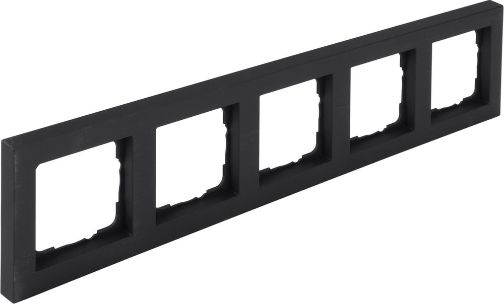Q-link s-line afdekraam 5-voudig - zwart