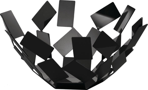 Alessi la stanza dello scirocco fruitschaal zwart