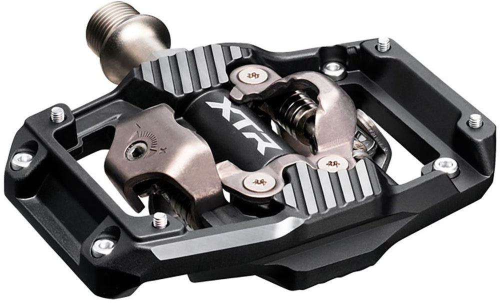 Shimano pd-m9220 xtr spd cl-mt001 pedalen zilver