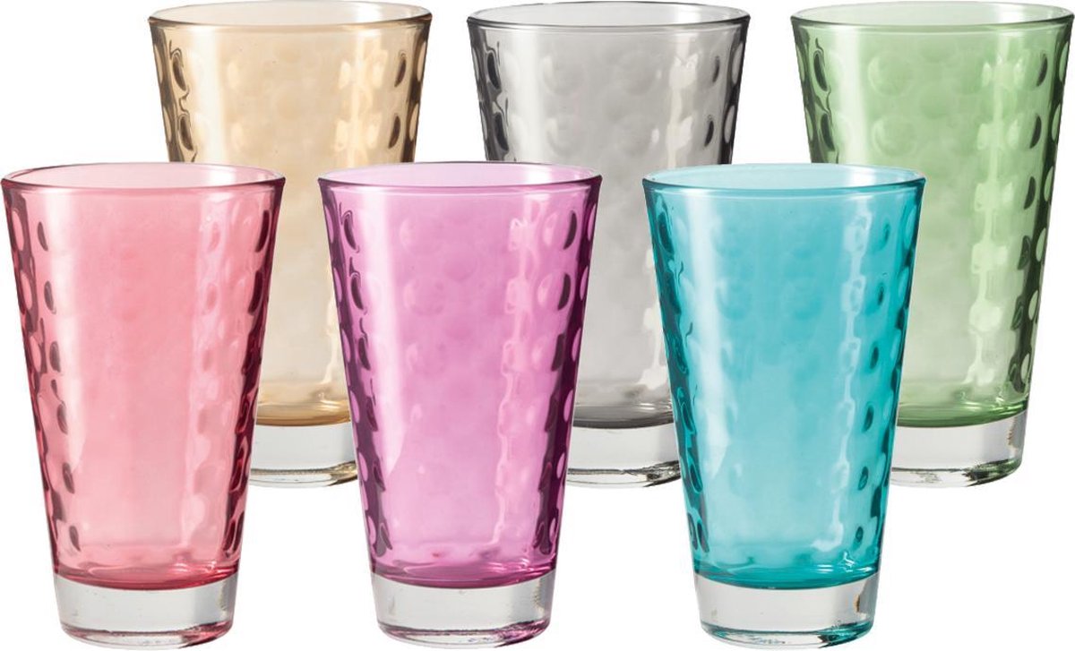 Leonardo optic ldglas assorti 300ml - set 6