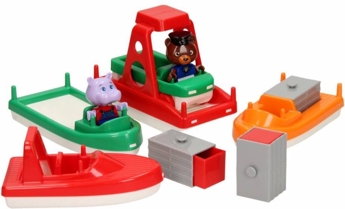 Bigjigs Aquaplay - Boat Set - 12 pc. - 261