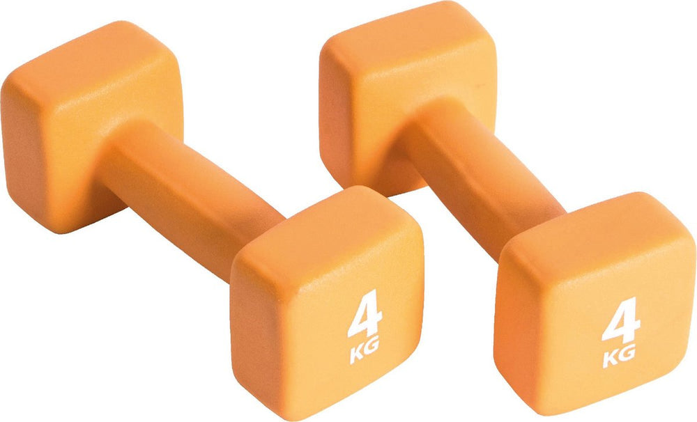 Pure2Improve Pure2Improve Halsterset 2x4 kg neopreen oranje
