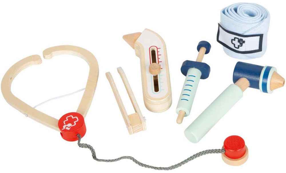 Kleine voet - dokter speelset, 6dlg.