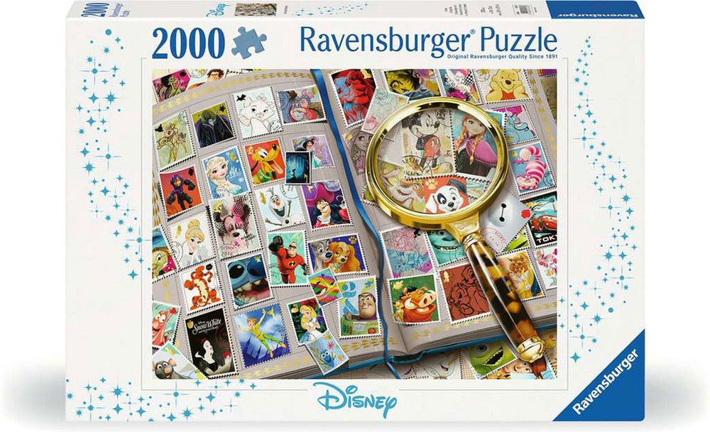 Ravensburger puzzel mijn mooiste postzegels - legpuzzel - 2000 stukjes