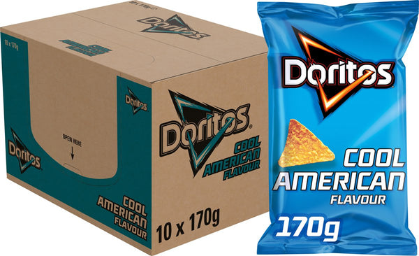 Doritos cool american - tortilla chips - 10 x 170 gram