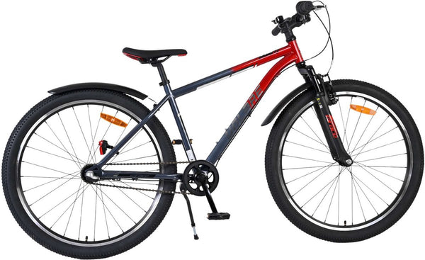 Volare xc race kinderfiets - 26 inch - rood grijs - shimano nexus 3