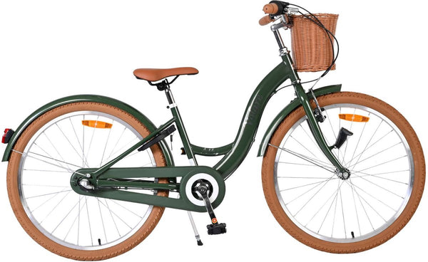 Volare ashley kinderfiets - meisjes - 24 inch - groen - shimano nexus 3
