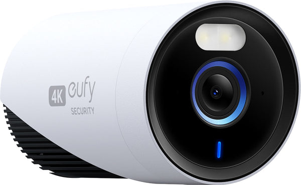 Eufy security e330 buitencamera add-on beveiligingscamera - outdoorcam - 4k ultra hd-resolutie - 24 7 opname - wifidekking van 464 m2 - ai-gezichtsherkenning - bedrade beveiligingscamera