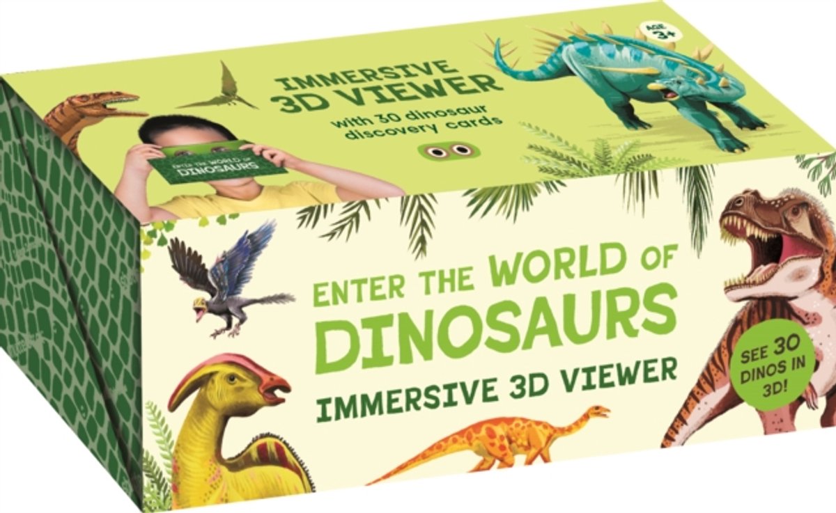 Immersive 3d viewers- enter the world of dinosaurs