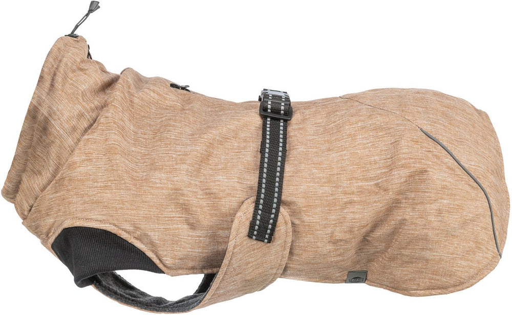 Trixie hondenjas - waterafstotend, winddicht - 62 cm, fleece voering, reflectoren