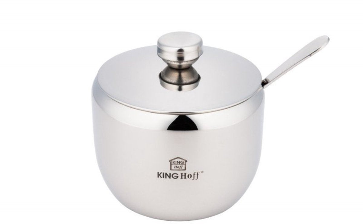 Kinghoff suikerpot - met lepel