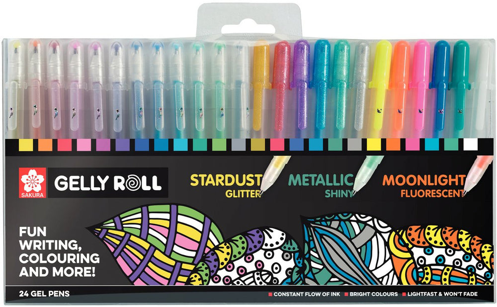 Sakura Gelly Rolls, 24 stuks.