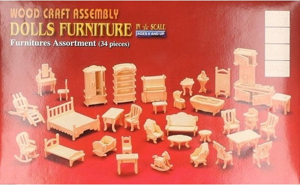 Twisk bouwpakket set poppenhuismeubels 829