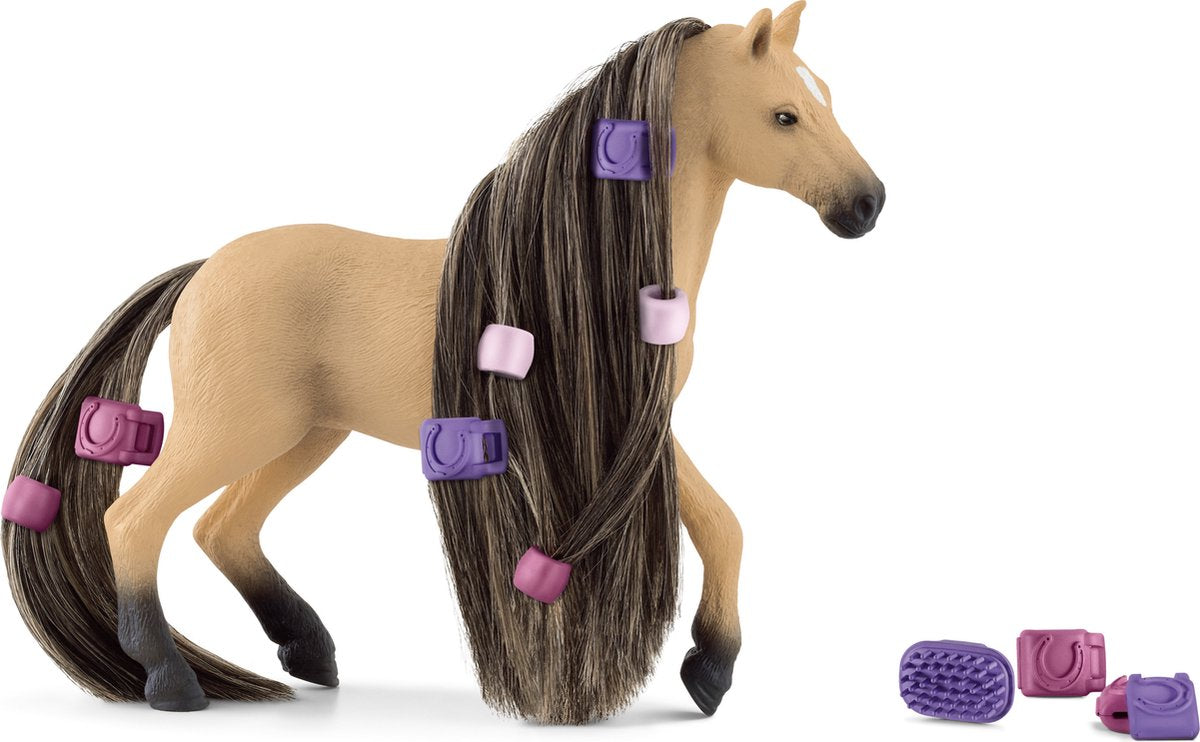 Schleich horse club sofia's beauties - beauty horse andalusiër merrie - kinderspeelgoed voor jongens en meisjes - 4 tot 10 jaar - 42580