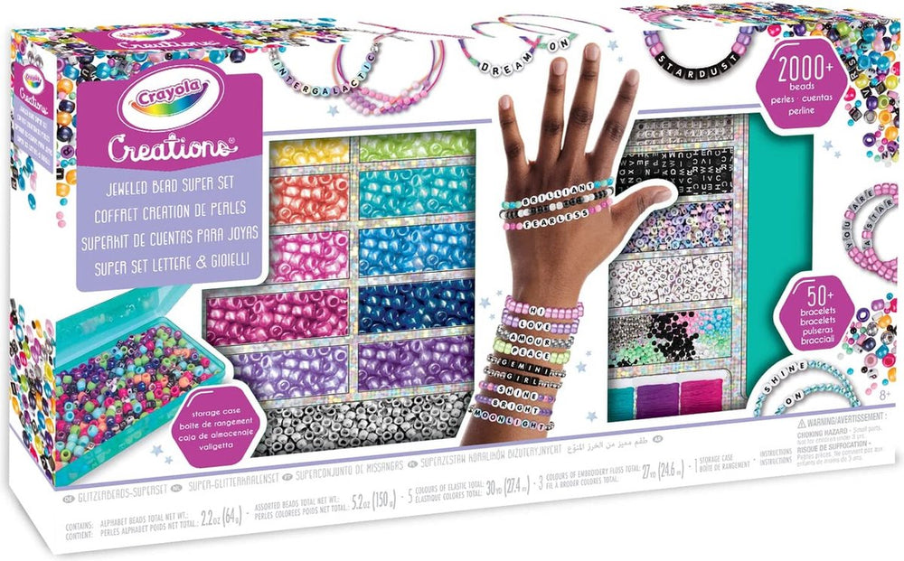 Crayola - creations - hobbylijm - armbandjes maken - voor kinderen