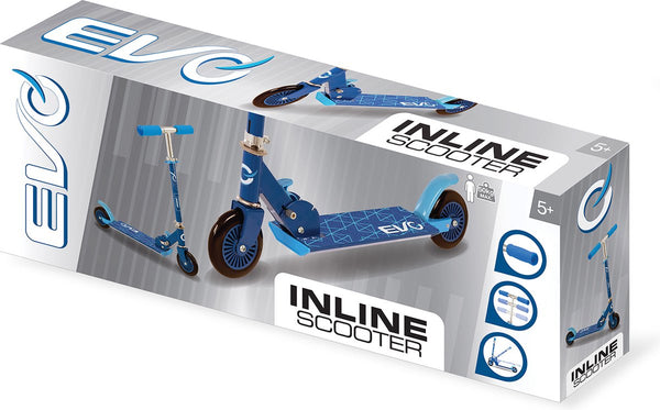Evo inline step - blauw - 125 mm