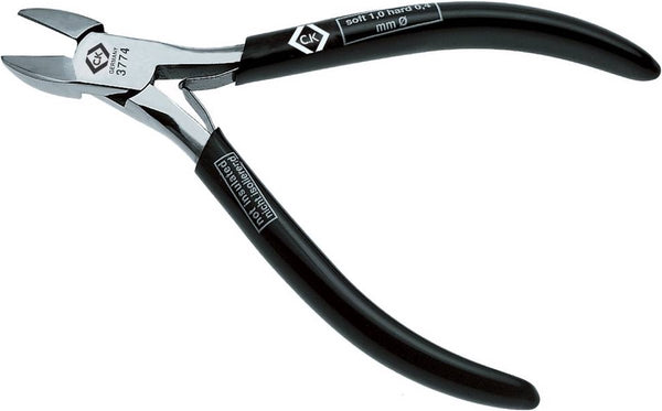 C.k t3774 elektronica en fijnmechanica zijkniptang met facet 120 mm