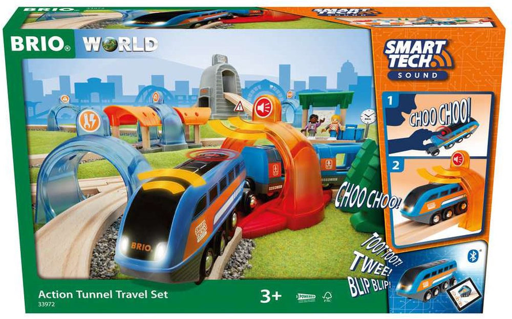 Brio smart tech sound action tunnel-reisset - 33972
