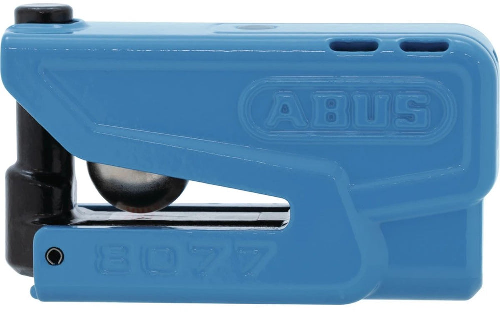 Abus motorslot schijfremslot met alarm - granit™ detecto xplus 8077 2.0 - security level 18 - blauw - geschikt voor motoren - scooters