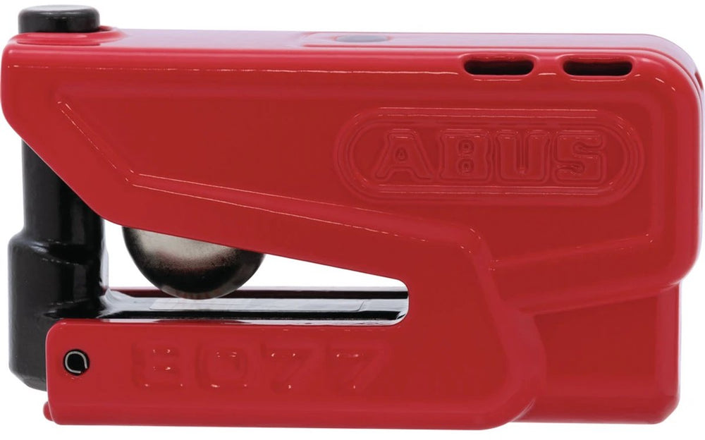 Abus motorslot schijfremslot met alarm - granit™ detecto xplus 8077 2.0 - security level 18 - rood - geschikt voor motoren - scooters