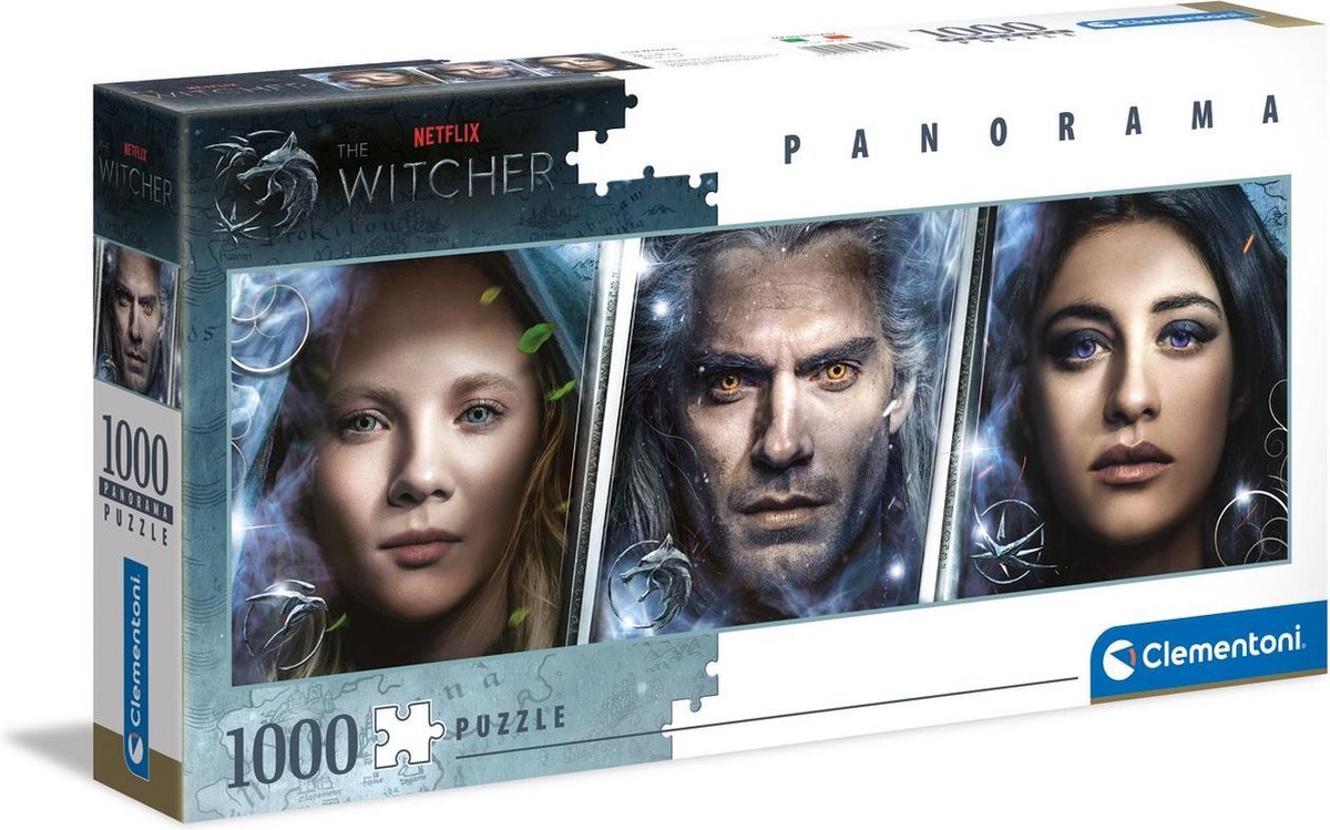 Clementoni legpuzzel the witcher 21 x 40 cm 1000-delig