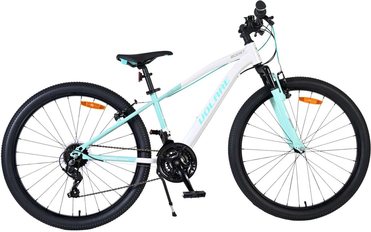 Volare boost kinderfiets - 26 inch - wit mintgroen - 21 versnellingen