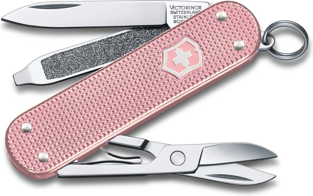 Victorinox classic alox colors zakmes - cotton candy - 5 functies