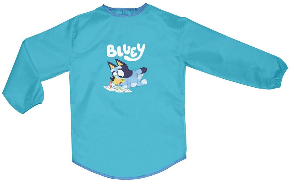 Totum bluey knutselschort kliederschort met mouwen - tekenen schilderen peuter kleuter - creatief speelgoed 3 - 5 jaar jongens en meisjes