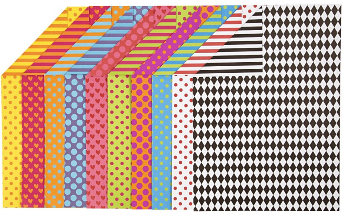 Creativ company https: www.cchobby.nl bedrukt-karton-a4-vel-210x297-mm-250-gr-diverse-kleuren-20-div-vellen-1-doos