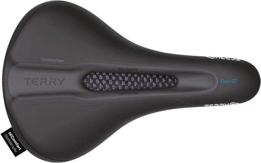Terry zadel Fisio GT heren zwart
