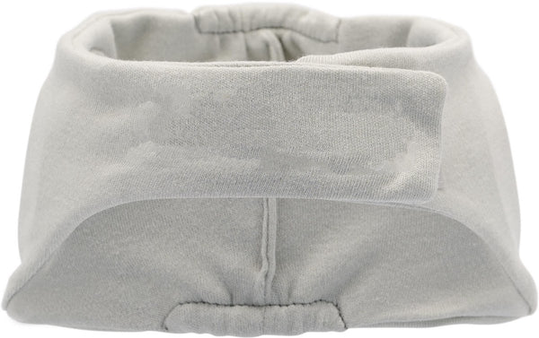 Dooky baby gehoorbescherming – zachte verstelbare hoofdband – 0-6 maanden - grijs – oeko-tex katoen – licht comfortabel