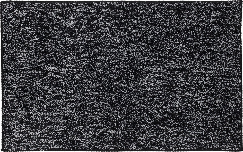 Sealskin speckles badmat 50x80 cm - 100% gerecycled polyester - zwart