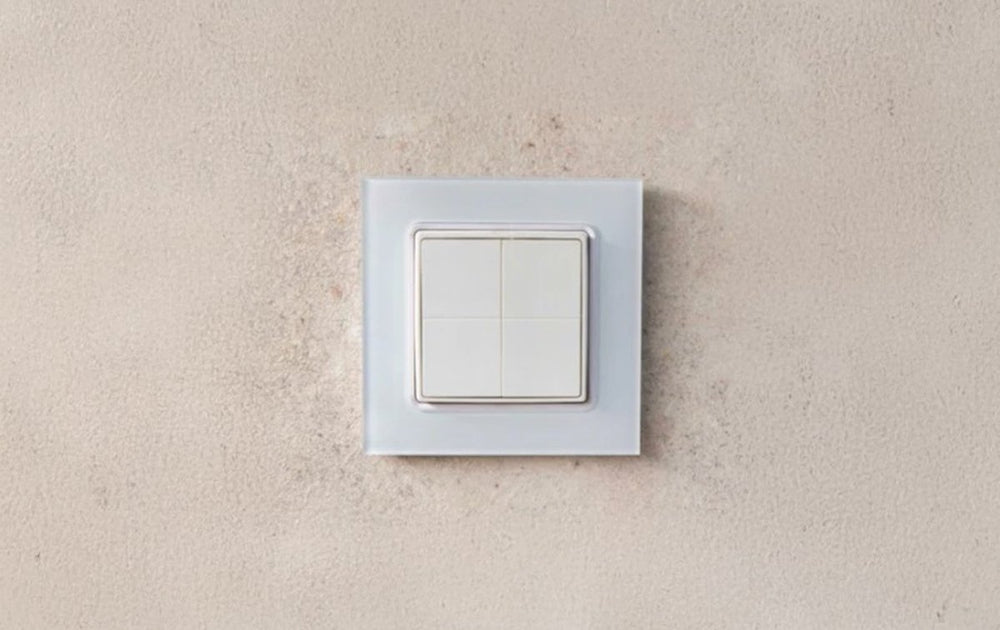 Shelly blu wall switch 4 (zonder adapter+frame)