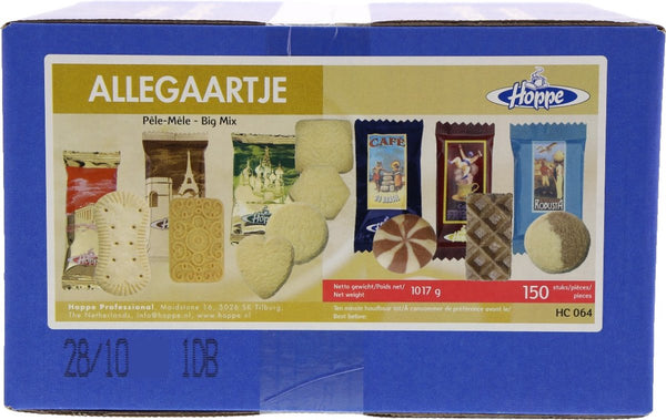 Hoppe allegaartje koekjes - doos 150 stuks