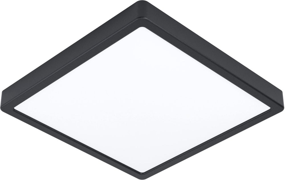 Eglo fueva 5 opbouwlamp - led - 28,5 cm - zwart - badkamer