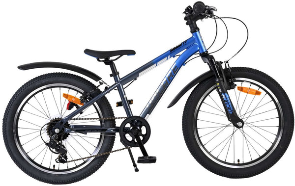 Volare xc race kinderfiets - 20 inch - blauw grijs - 7 versnellingen