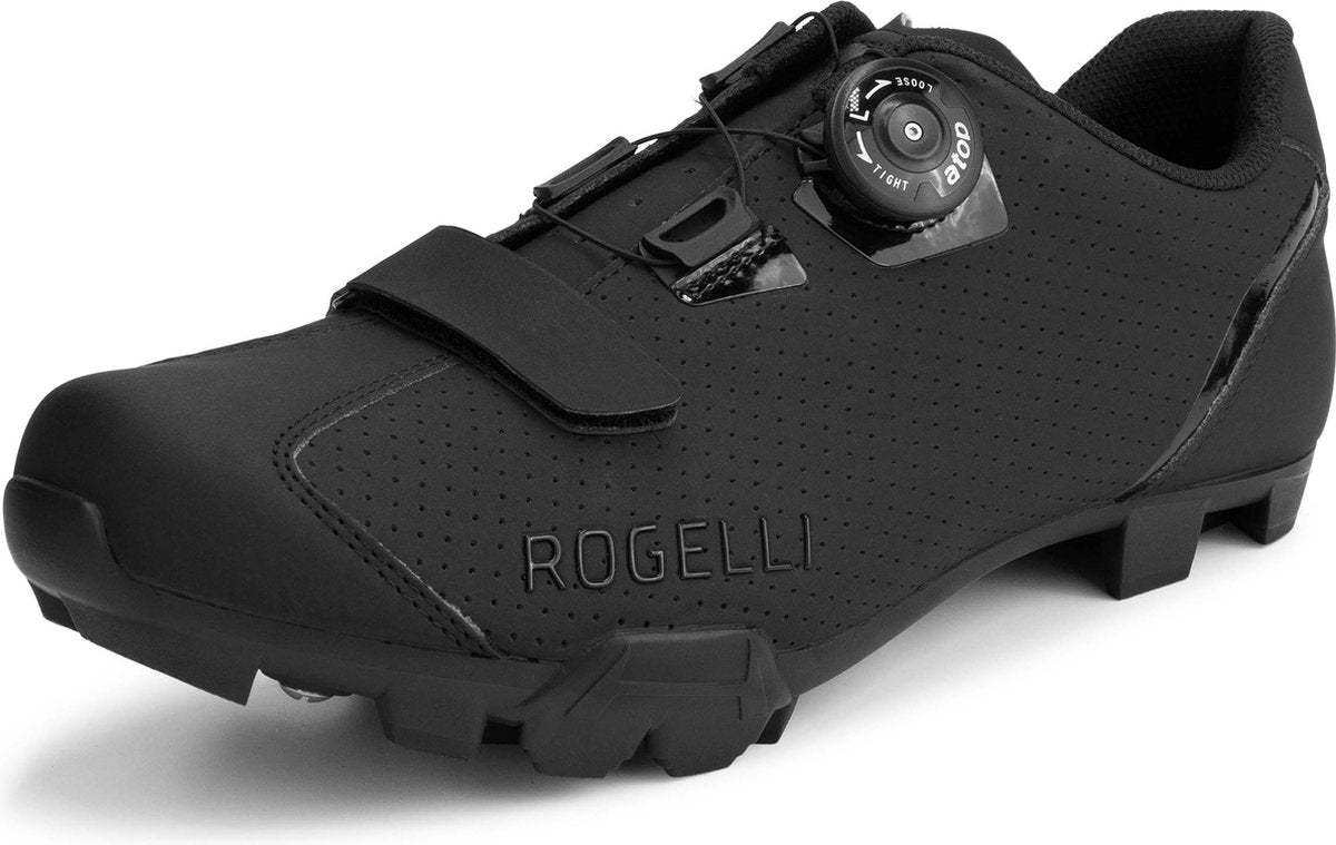 Rogelli r-400x mtb-fietsschoenen heren en dames - zwart - 45