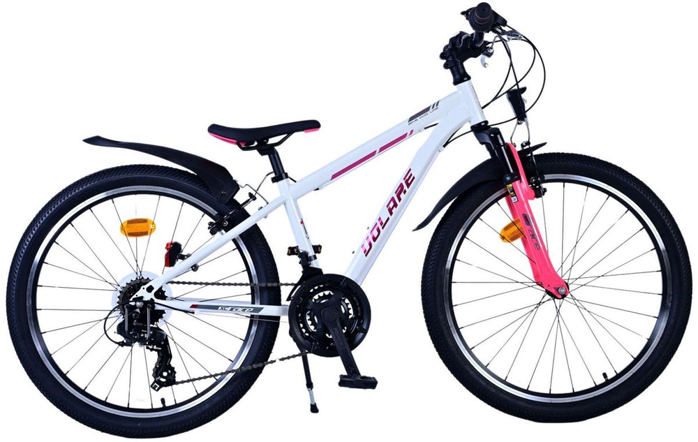 Volare xc race kinderfiets - 26 inch - 21 versnellingen - wit roze
